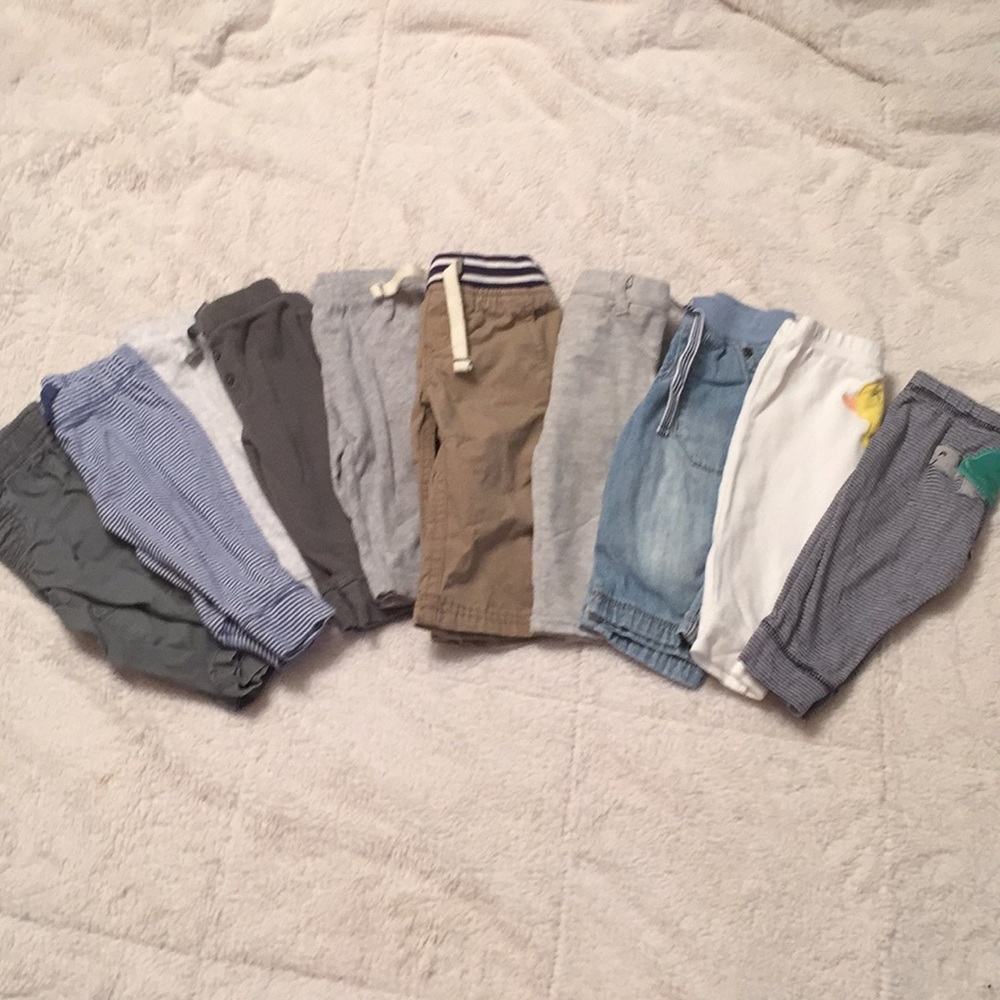 Bundle of 6 month baby boy pants